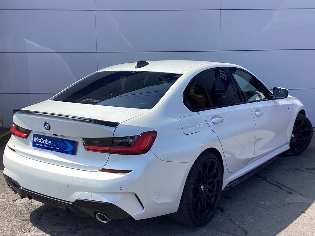 BMW 3 Series 2.0 320D M Sport Saloon Euro 6 S YC69SFZ White #4