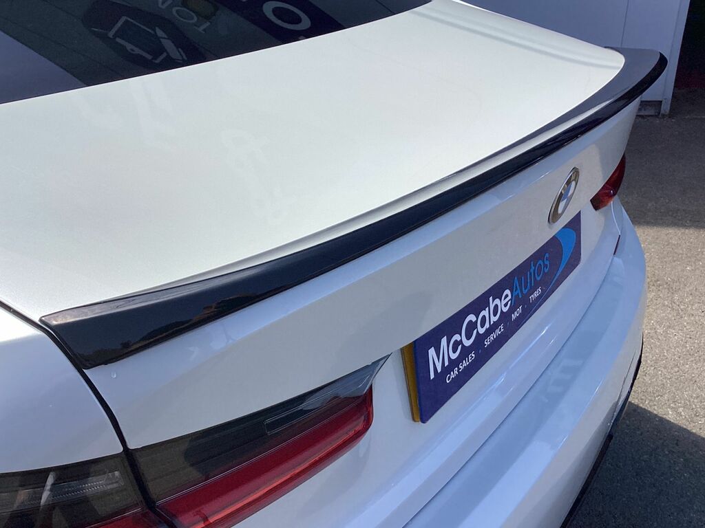 BMW 3 Series 2.0 320D M Sport Saloon Euro 6 S YC69SFZ White #6