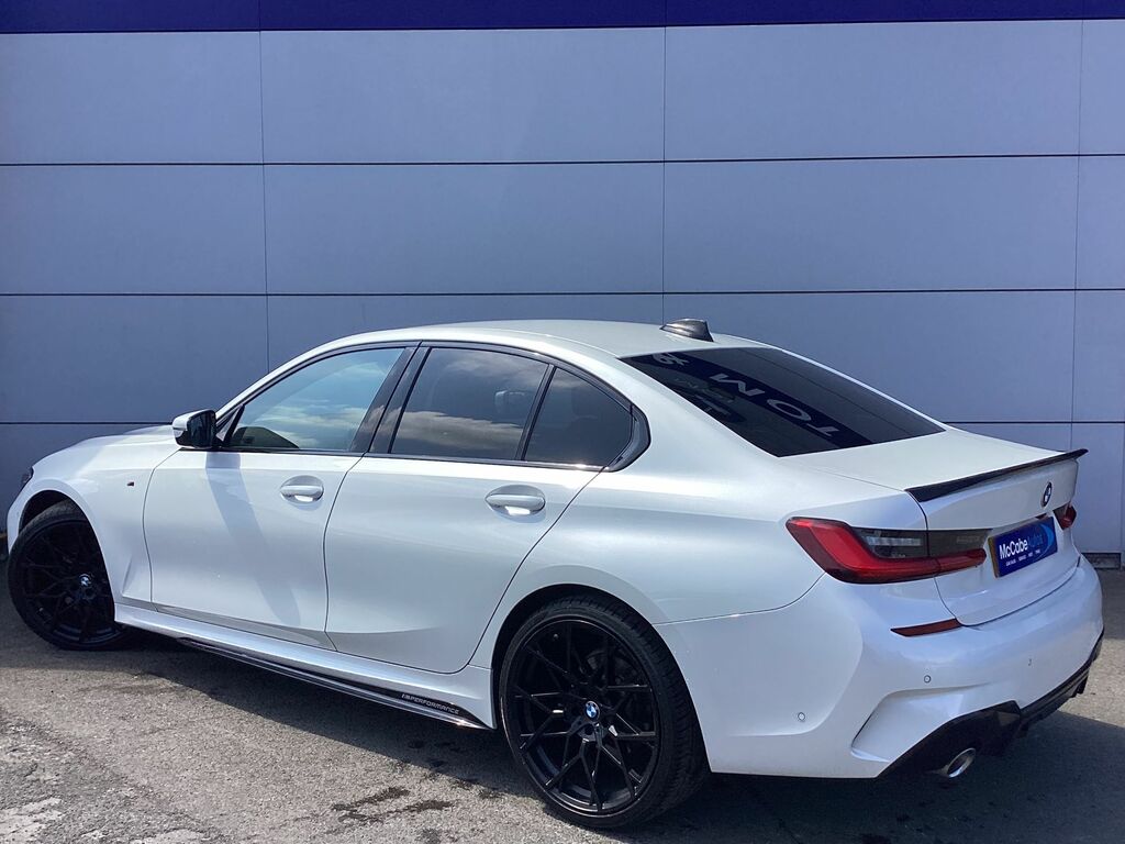 BMW 3 Series 2.0 320D M Sport Saloon Euro 6 S YC69SFZ White #3