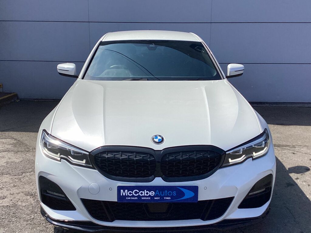 BMW 3 Series 2.0 320D M Sport Saloon Euro 6 S YC69SFZ White #2