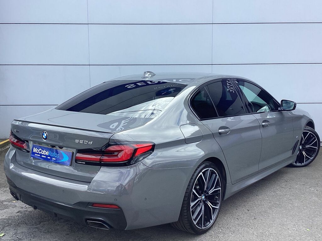 BMW 5 Series 2.0 520D Mht M Sport Saloon Hybrid Step Grey #5