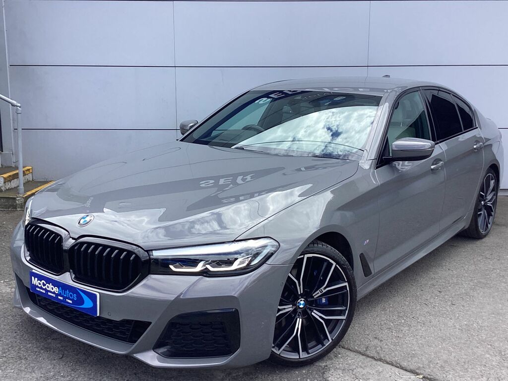 BMW 5 Series 2.0 520D Mht M Sport Saloon Hybrid Step Grey #3