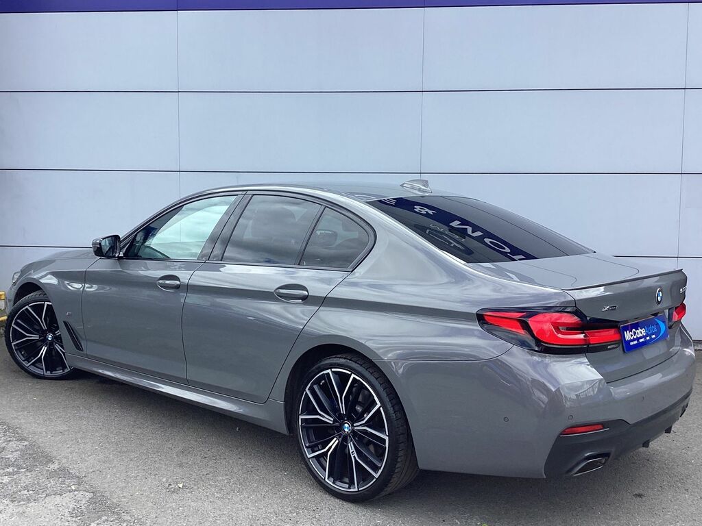 BMW 5 Series 2.0 520D Mht M Sport Saloon Hybrid Step Grey #4