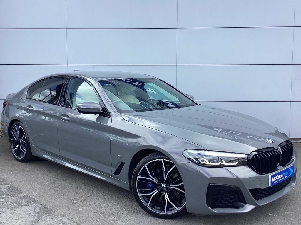 BMW 5 Series 2.0 520D Mht M Sport Saloon Hybrid Step Grey
