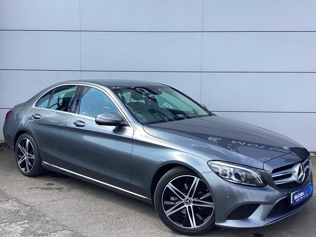 Mercedes-Benz C Class 1.5 C200 Mhev Eq Boost Sport Premium Saloon Grey