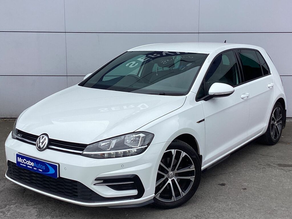 Volkswagen Golf 1.5 Tsi Evo R-line Hatchback Eur UIG2070 White #3