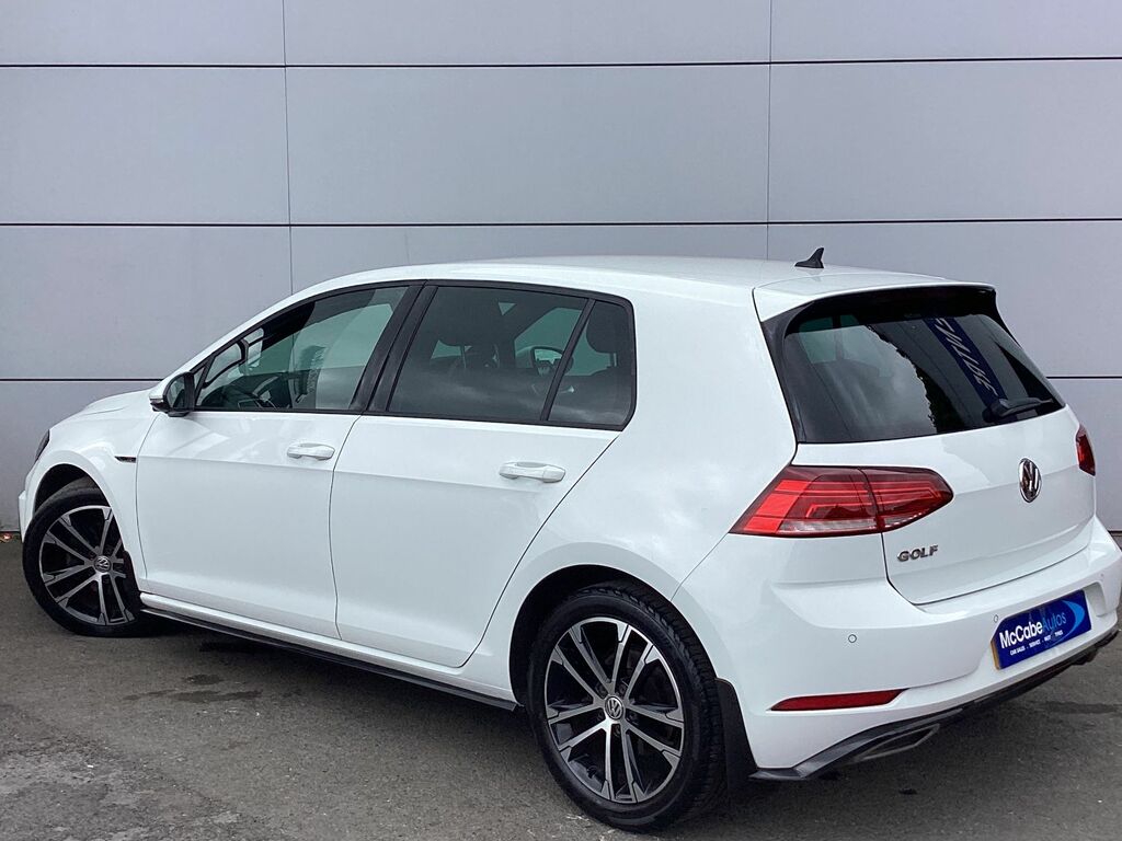 Volkswagen Golf 1.5 Tsi Evo R-line Hatchback Eur UIG2070 White #4