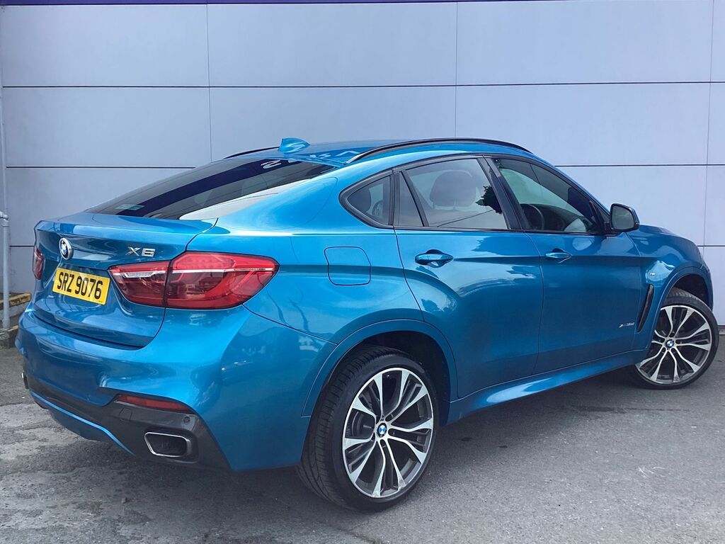 BMW X6 3.0 30D M Sport Edition Suv Xdrive Blue #5