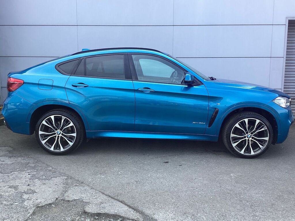 BMW X6 3.0 30D M Sport Edition Suv Xdrive Blue #6