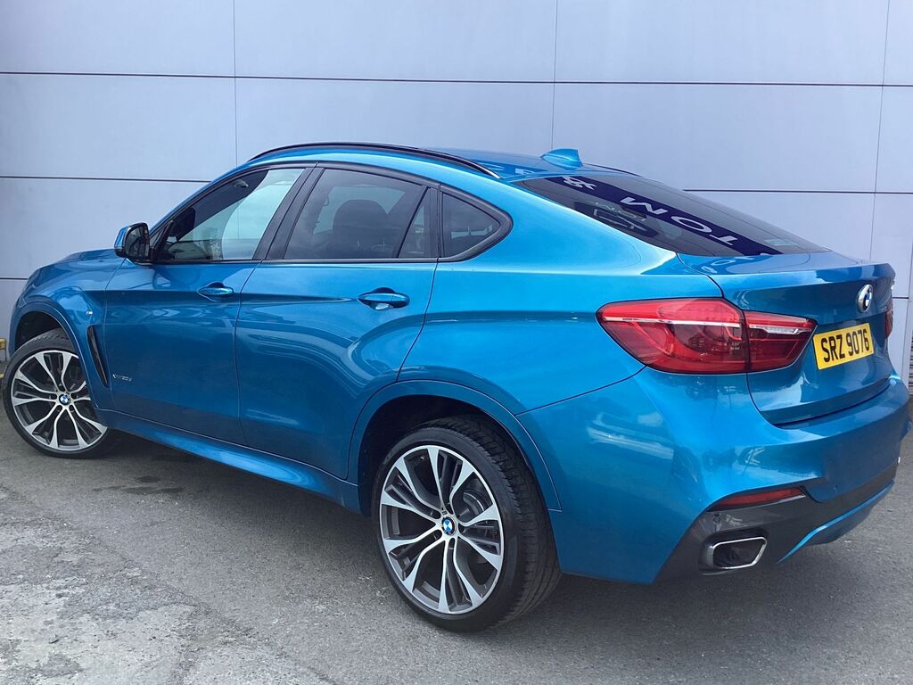 BMW X6 3.0 30D M Sport Edition Suv Xdrive Blue #4