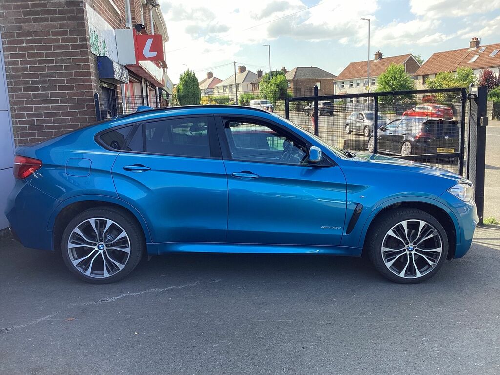 BMW X6 3.0 30D M Sport Edition Suv Xdrive Blue #2