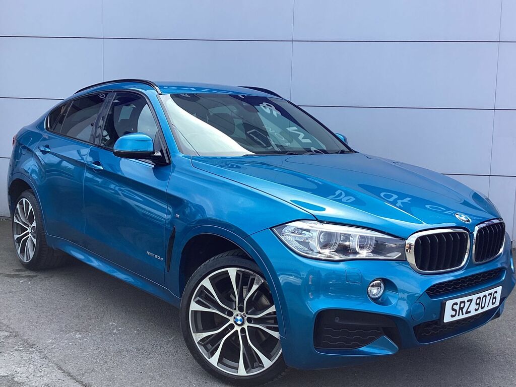 BMW X6 3.0 30D M Sport Edition Suv Xdrive Blue