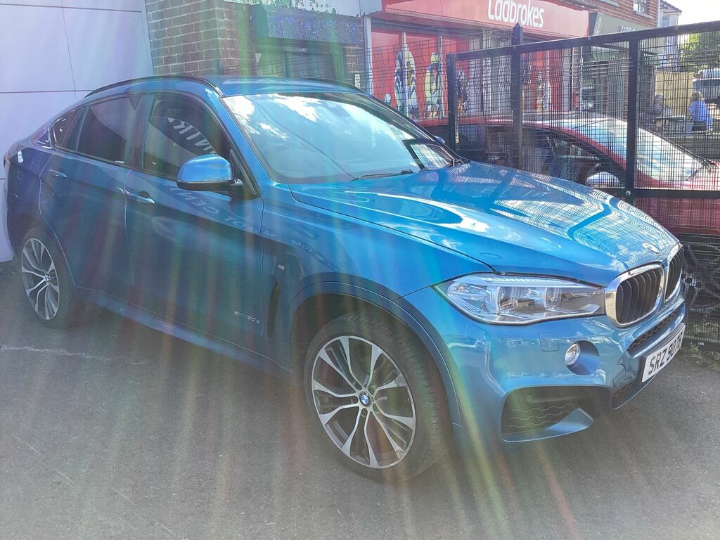 BMW X6 3.0 30D M Sport Edition Suv Xdrive Blue