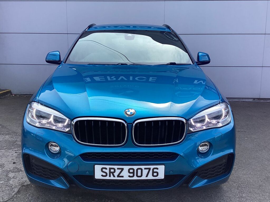 BMW X6 3.0 30D M Sport Edition Suv Xdrive Blue #2