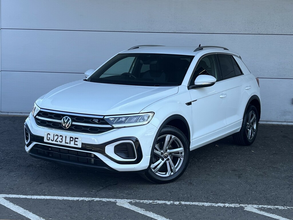 Volkswagen T-Roc 1.5 Tsi R Line 150 Bhp Dsg White