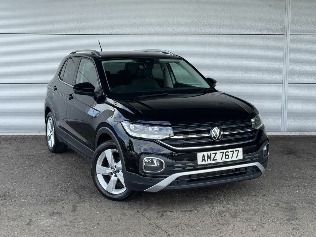 Volkswagen T-Cross 1.0 Tsi Sel 110 Bhp Dsg Black