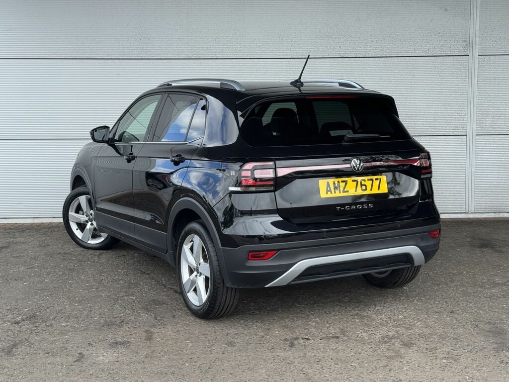 Volkswagen T-Cross 1.0 Tsi Sel 110 Bhp Dsg Black #5