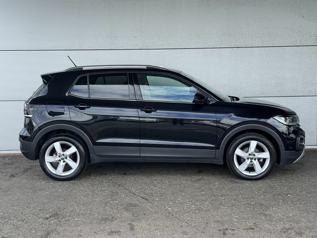 Volkswagen T-Cross 1.0 Tsi Sel 110 Bhp Dsg Black #3