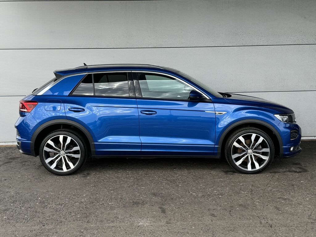 Volkswagen T-Roc 1.5 Tsi R Line 150 Bhp Blue #3