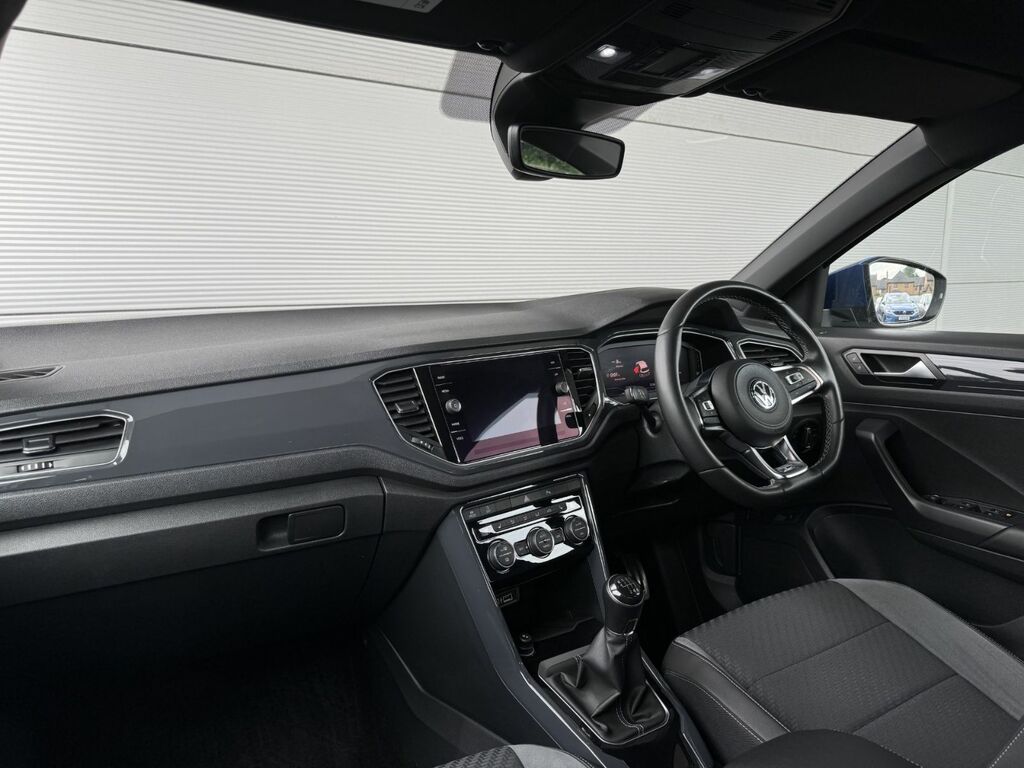 Volkswagen T-Roc 1.5 Tsi R Line 150 Bhp Blue #6