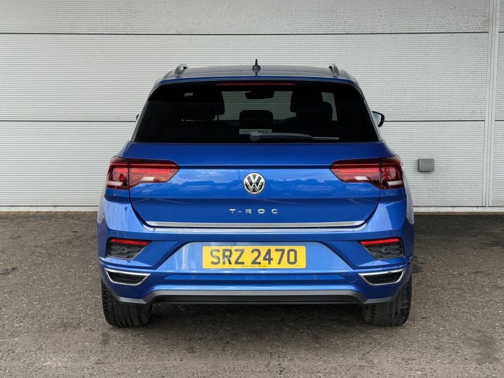 Volkswagen T-Roc 1.5 Tsi R Line 150 Bhp Blue #4