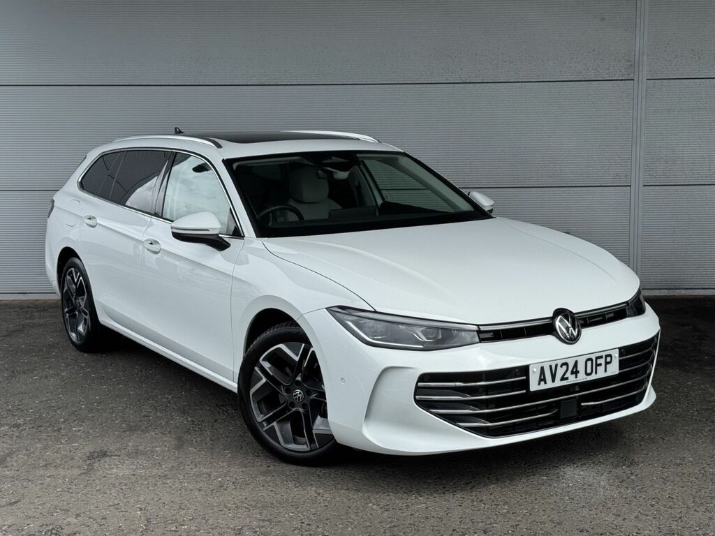 Volkswagen Passat Estate 1.5 Etsi Elegance 150 Bhp Dsg White