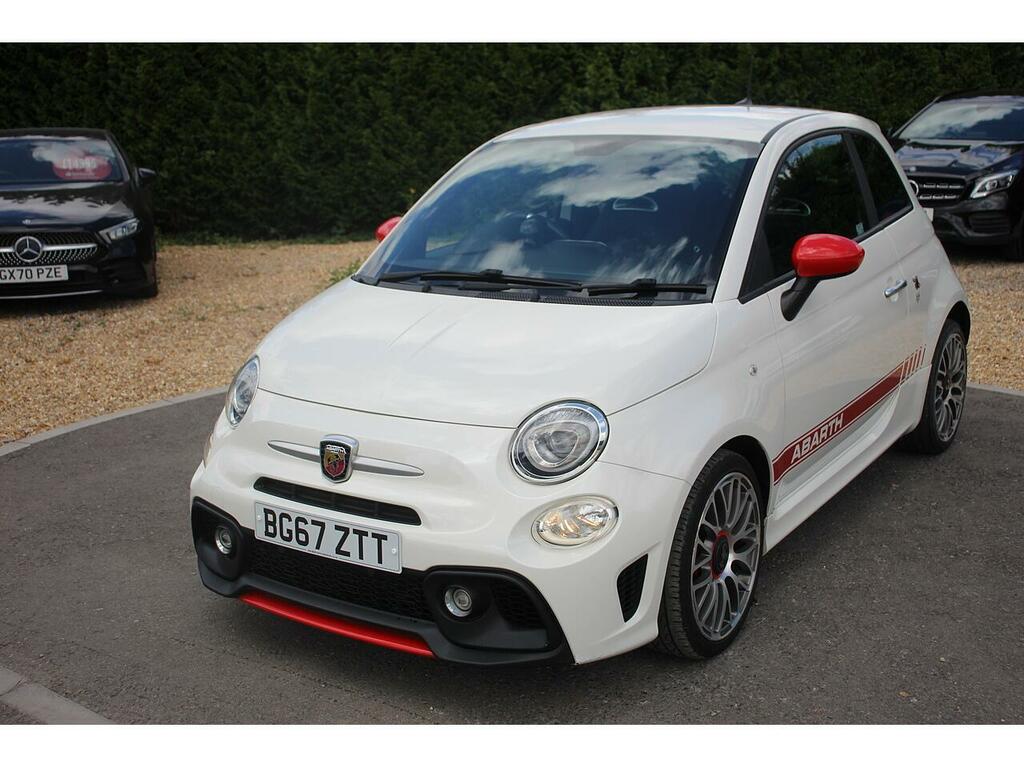 Abarth 595 Hatchback BG67ZTT White #2