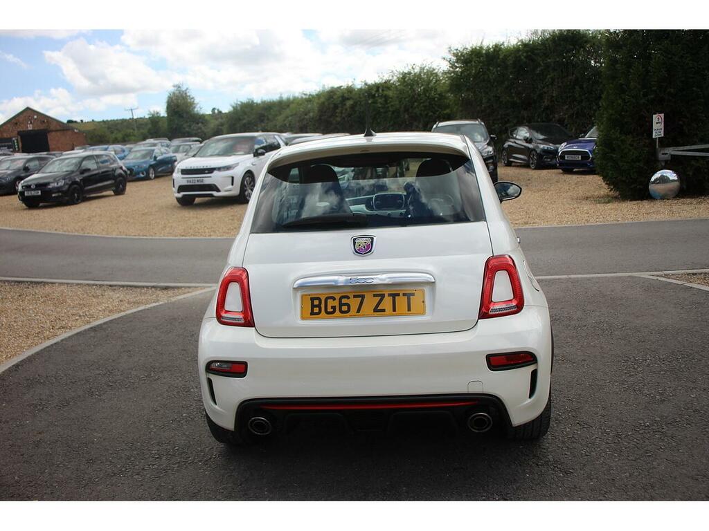 Abarth 595 Hatchback BG67ZTT White #6