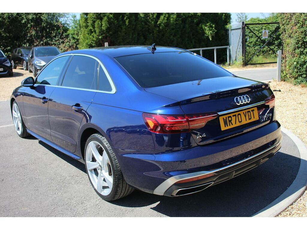 Audi A4 Saloon WR70YDT Blue #5