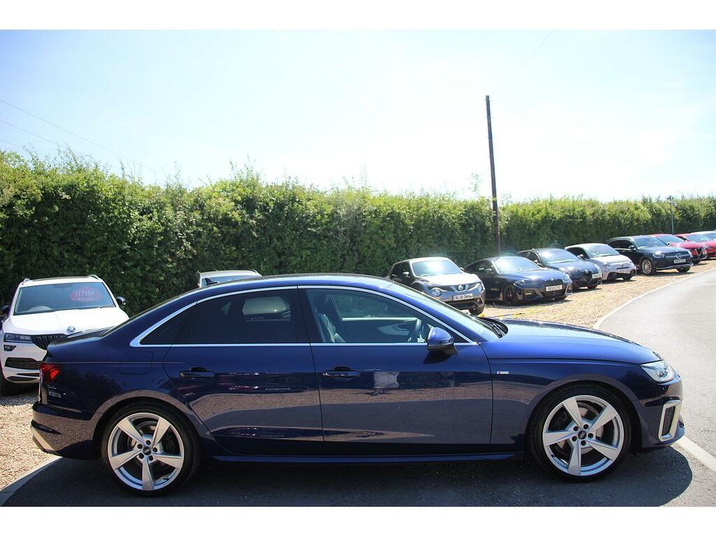Audi A4 Saloon WR70YDT Blue #3