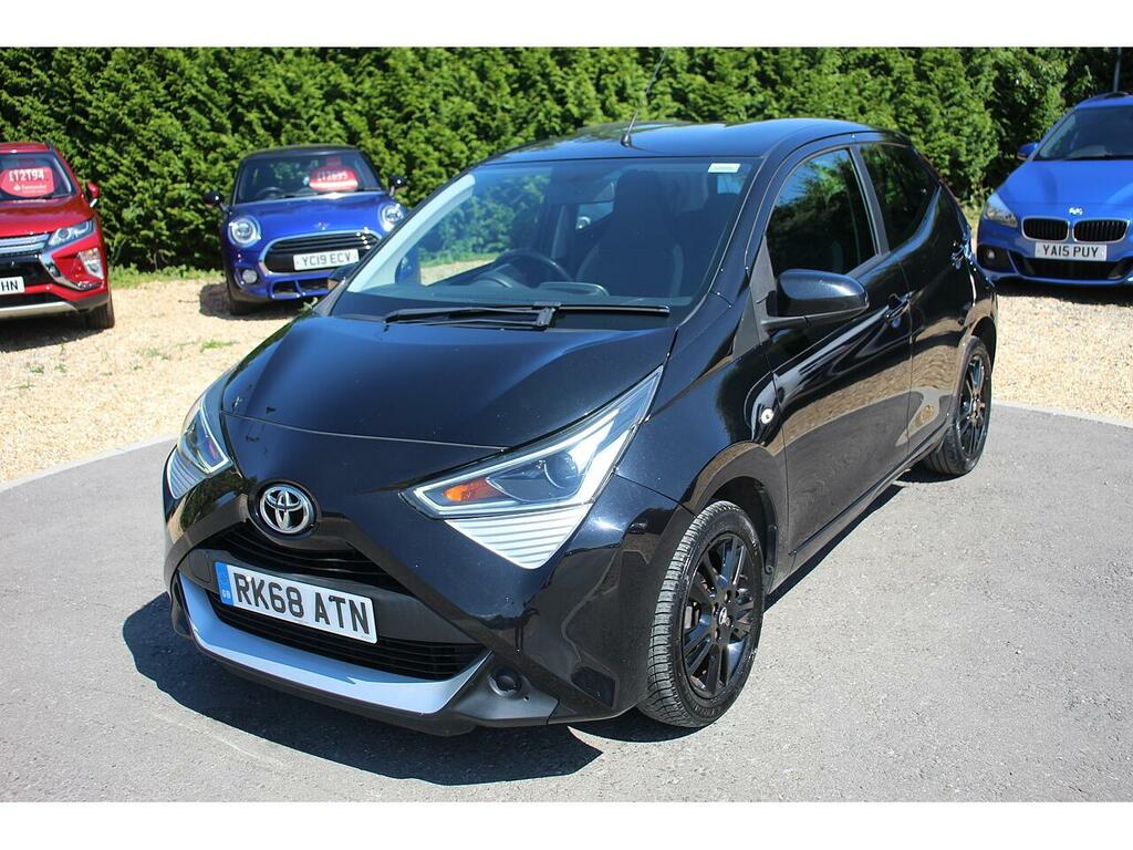 Toyota Aygo Hatchback Black #2