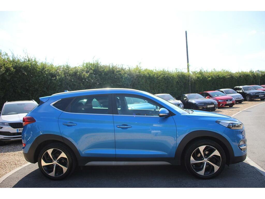 Hyundai Tucson Suv RO18ZNH Blue #4