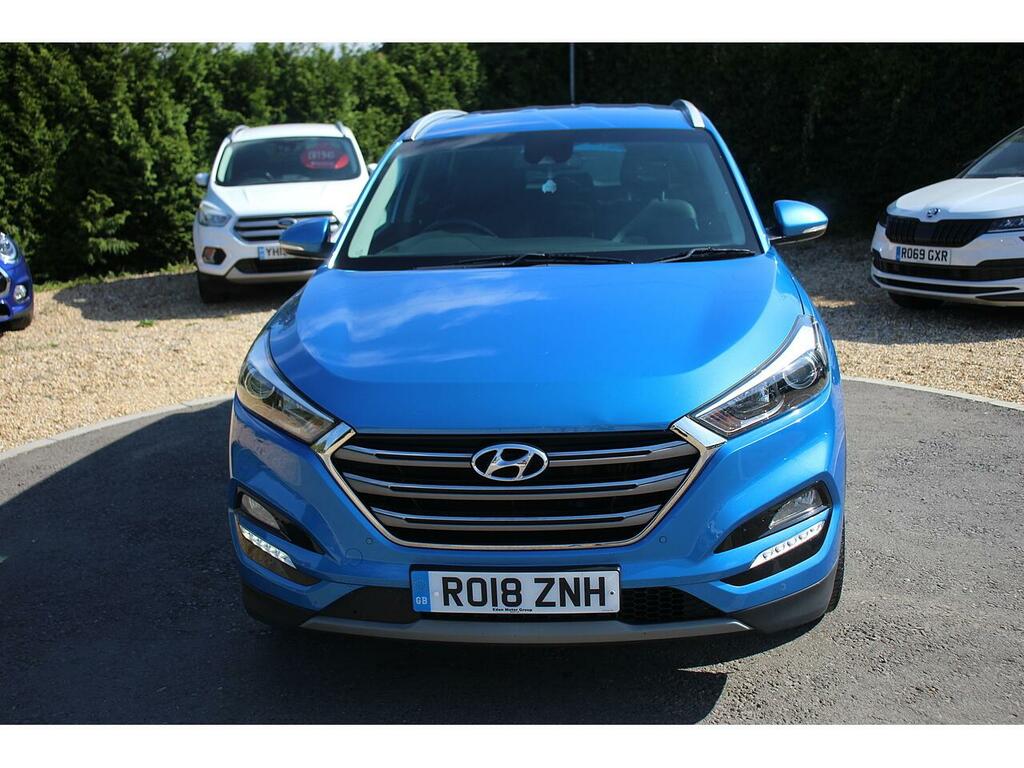 Hyundai Tucson Suv RO18ZNH Blue #2