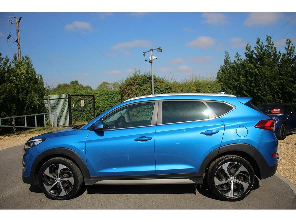 Hyundai Tucson Suv RO18ZNH Blue #5