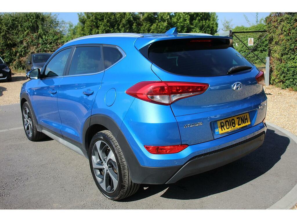 Hyundai Tucson Suv RO18ZNH Blue #6