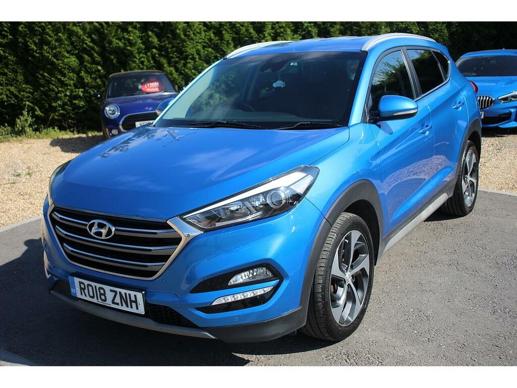 Hyundai Tucson Suv RO18ZNH Blue #3