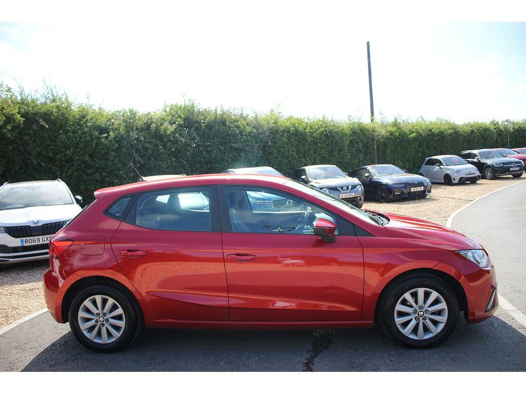 Seat Ibiza Hatchback YT67XTK Red #3