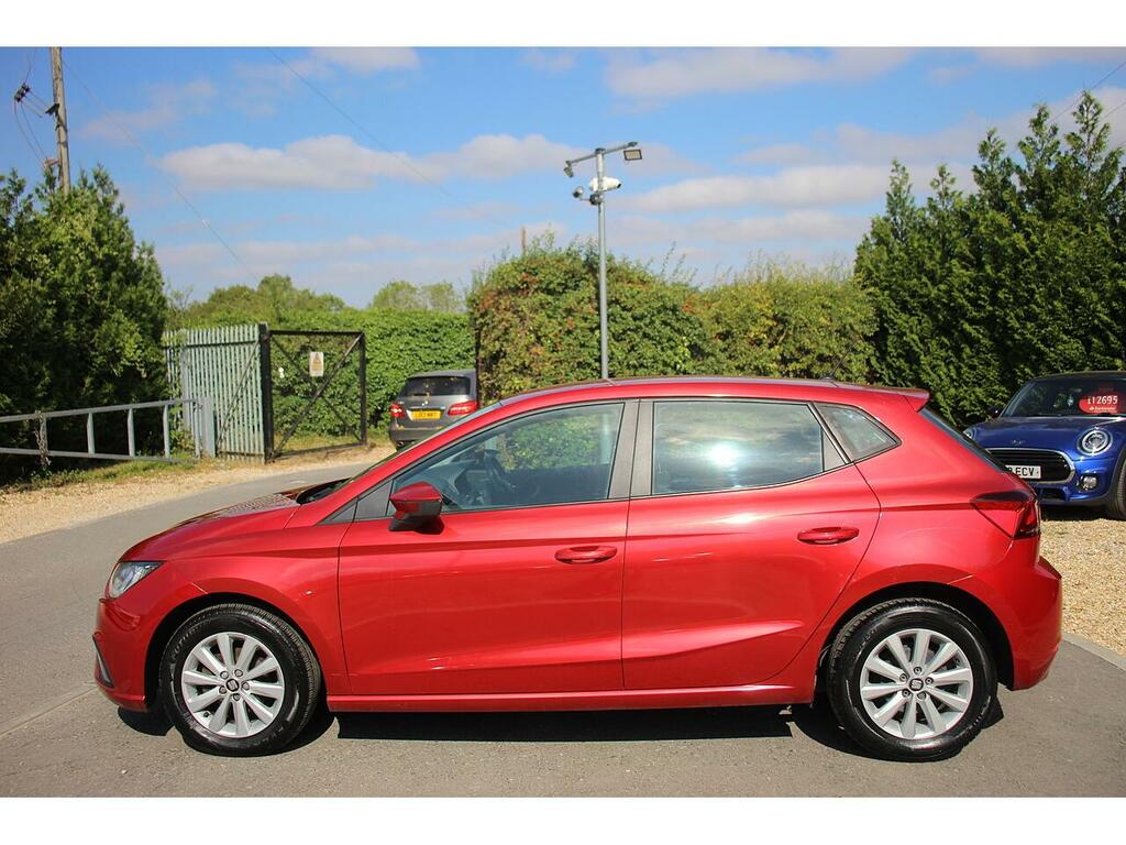 Seat Ibiza Hatchback YT67XTK Red #4