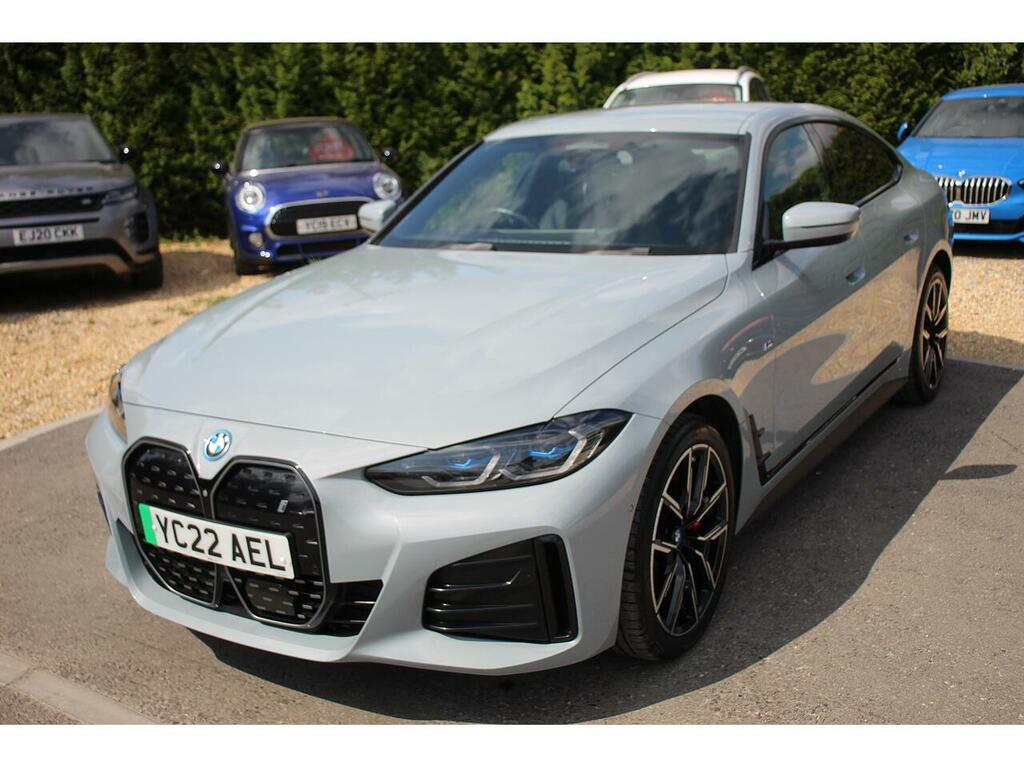 BMW i4 Hatchback YC22AEL Grey #3