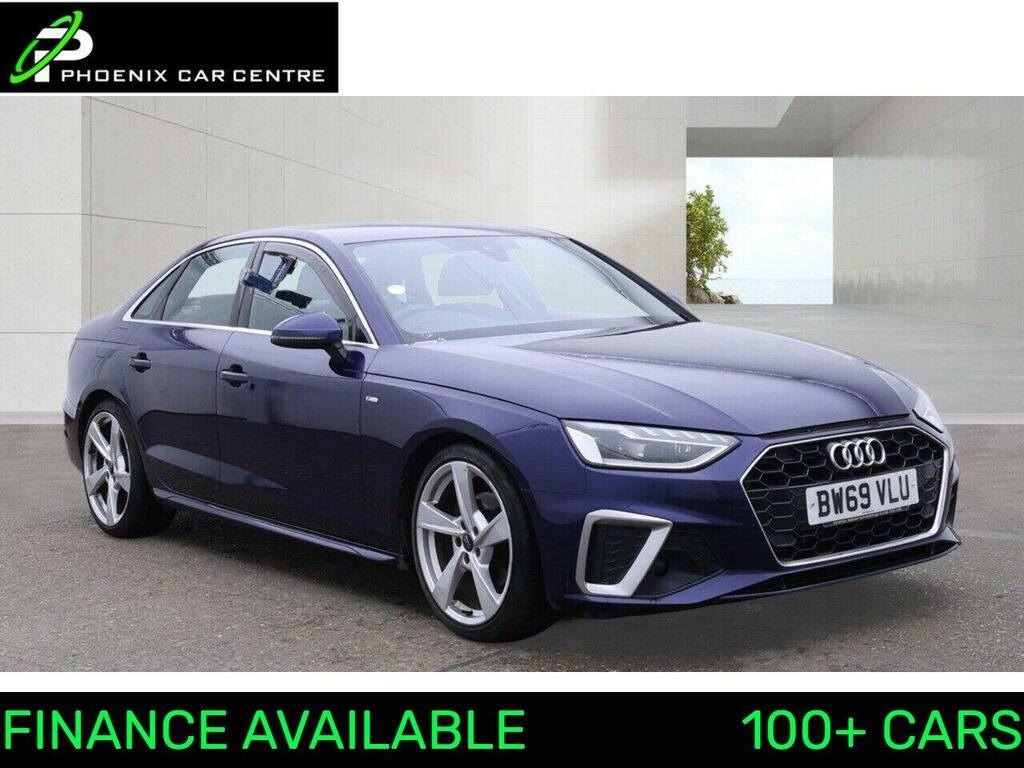 Audi A4 Saloon Blue