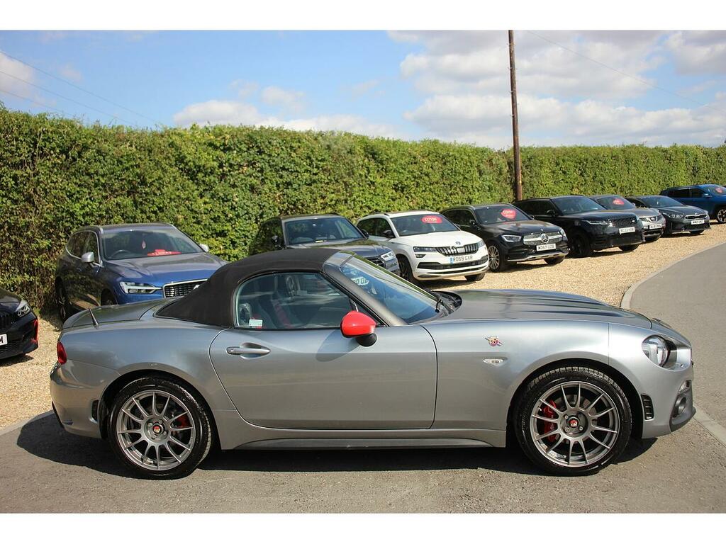 Abarth 124 Spider Convertible Grey #4