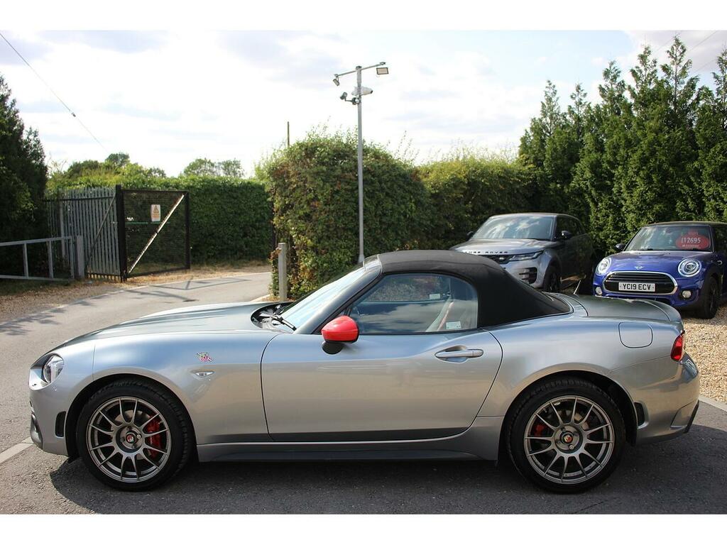 Abarth 124 Spider Convertible Grey #5