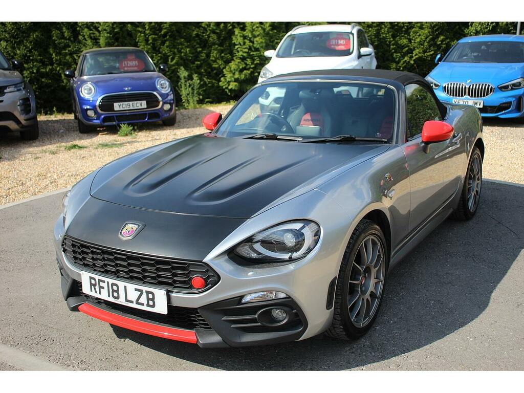 Abarth 124 Spider Convertible Grey #3