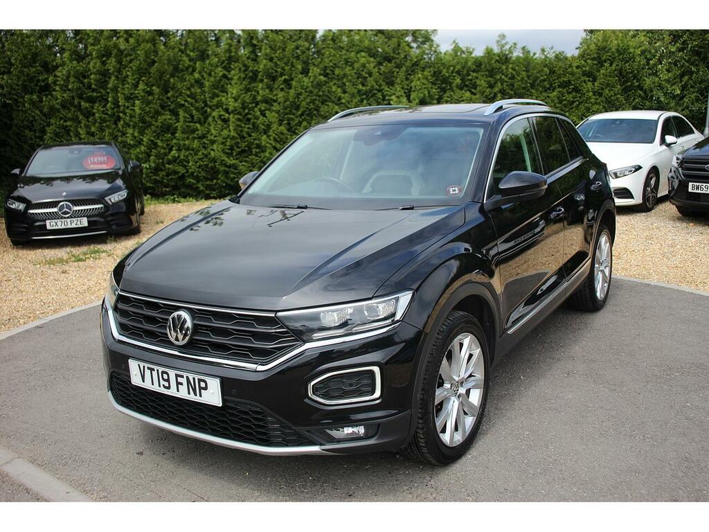 Volkswagen T-Roc Suv Black #3