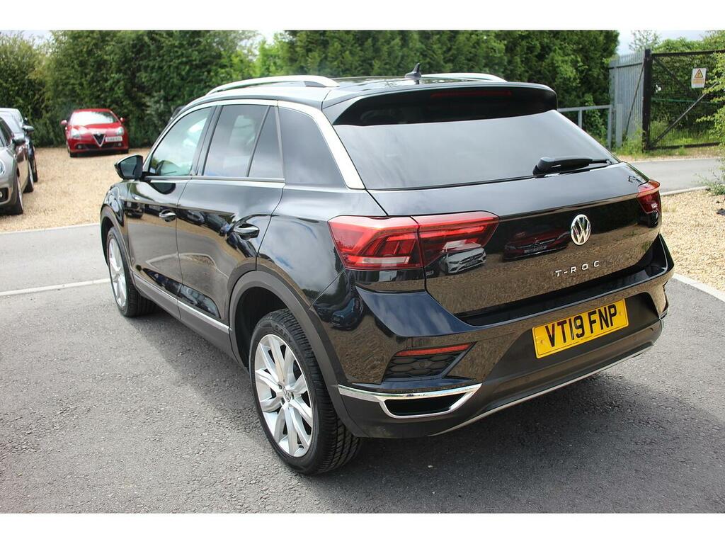 Volkswagen T-Roc Suv Black #6