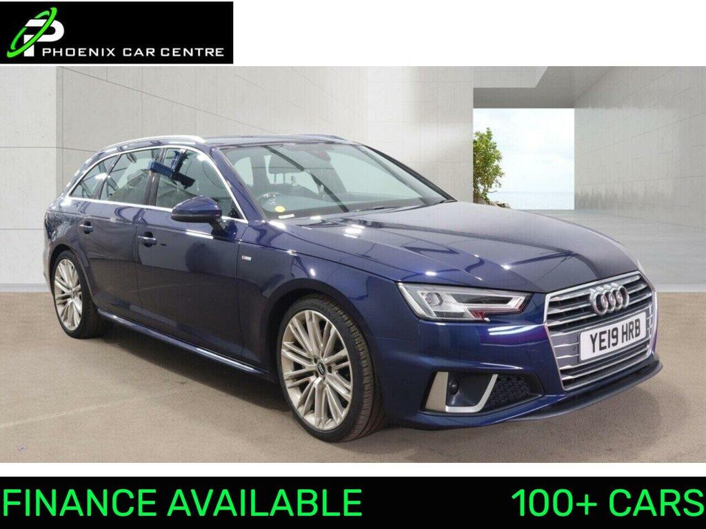 Audi A4 Avant Estate Blue