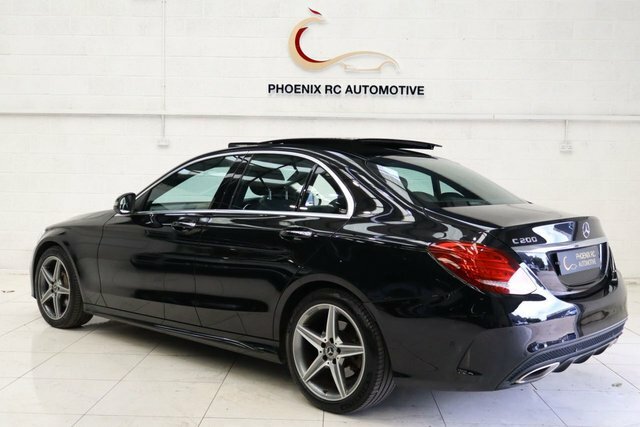 Mercedes-Benz C Class 2.0 C200 Amg Line Premium Saloon G-tr Black #6