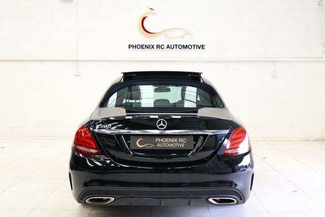 Mercedes-Benz C Class 2.0 C200 Amg Line Premium Saloon G-tr Black #4