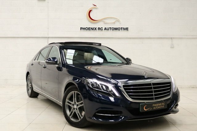 Mercedes-Benz S Class 3.5 S400lh V6 Se Line Saloon Hybrid G-t Blue