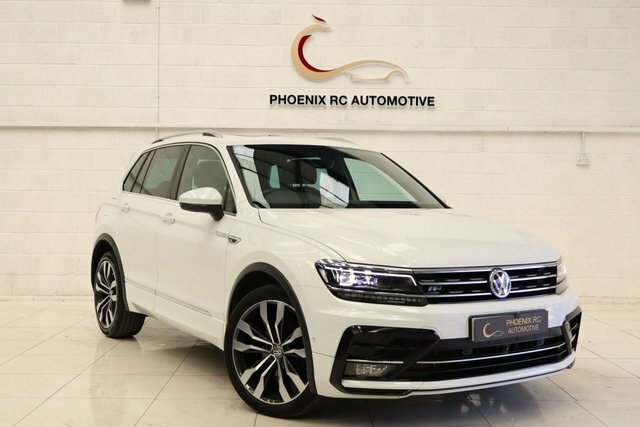 Volkswagen Tiguan 2.0 Tdi R-line Tech Suv Dsg Euro 6 S S White